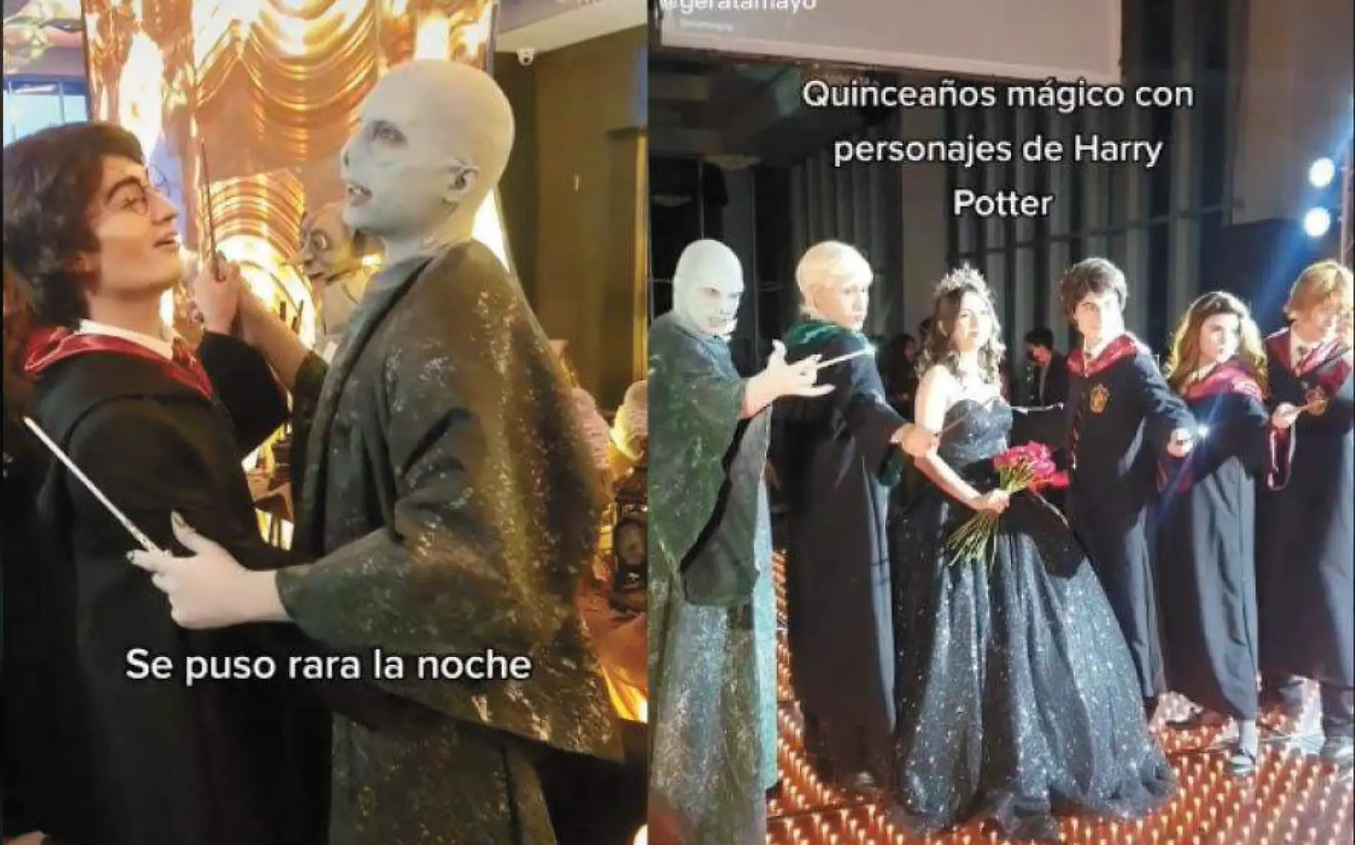 Quinceañera hace fiesta temática de Harry Potter y se vuelve viral